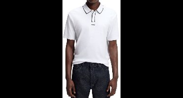 Boss Heren Polo Wit 50553045/100 Dalumo