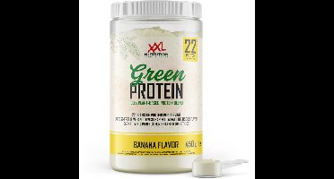 XXL Nutrition - Green Protein - Vegan Eiwitpoeder - Banaan- 450 gram