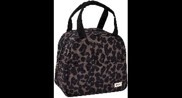BÉABA Isothermische Lunchtas – 5L – Leopard – Koeltas voor Babymaaltijden & Flessen – Waterafstotend & Handig voor Onderweg
