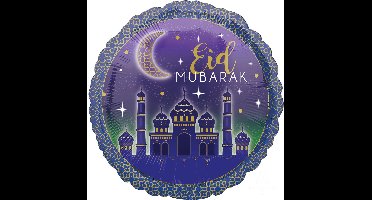 Amscan - Eid Mubarak - Folieballon