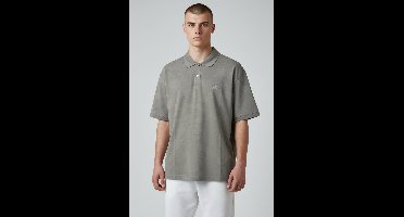 Guess All Over Jacquaurd groen poloshirt