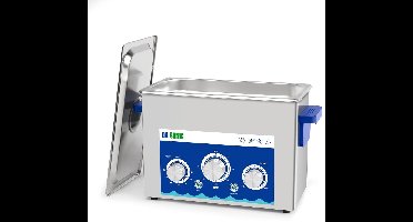Ultrasoonreiniger – Ultrasone Reiniger – Brillenreiniger – Sieradenreiniger – Reinigingsapparaat – 4L Roestvrij Staal – 120W Ultrasoonvermogen Met Timer En Verwarming