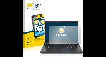 BROTECT - Screenprotector voor Lenovo ThinkPad E15 - Folie Beschermfolie transparant