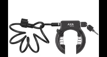 AXA Solid Plus ART2 + XLC 180cm insteekkabel - Zwart