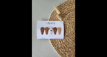 Klik-klak haarspeldje Mara 2 - 3cm