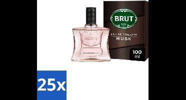 Brut – Eau de Toilette – Musk – 100 ml - Bulkverpakking - 25 stuks