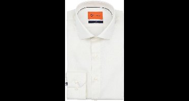 Suitable Trouwoverhemd Ecru - Maat 40 - Heren - Overhemden Trouw