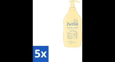 5 x Zwitsal Zeepvrije Wasgel 400 ml - Babyhuid - Zeepvrije Wasgel - Wasgel Baby - Baby Wasgel - Glycerine