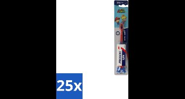 25 x Prodent – Tandenborstel – Super Mario – 0–6 jaar - Tandenborstel Kinderen 0-6 Jaar - Super Mario Tandenborstel - Tandenpoetsen Kinderen - Gezonde Tandenborstel - Kindertandenborstel