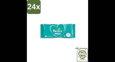 Pampers – Billendoekjes – Fresh Clean – 52 Doekjes - Voordeelverpakking - 24 stuks - Huidbescherming - Frisse geur