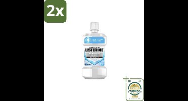Listerine – Mondwater – Advanced White – 500 ml - Voordeelverpakking - 2 stuks - Mondhygiëne - Mondverzorging