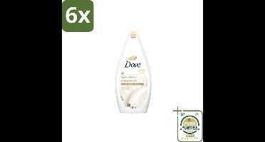 Dove – Douchegel – Nourishing Silk – 450 ml - Voordeelverpakking - 6 stuks - Schuim douchegel - Mild reinigen