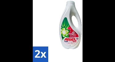 2 x Ariel – Vloeibaar Wasmiddel – Ultra Vlekverwijderaar – 1125 ml – 25 wasbeurten - Vlekverwijderaar - Wasmiddel - Vloeibaar Wasmiddel - Krachtige Vlekverwijdering - Ingedroogde Vlekken