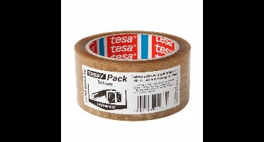 Witte Pakkingstape van Rubber 48mm x 66m - Sterke Kleefkracht