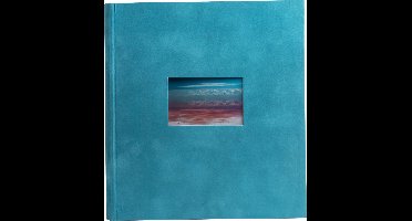 Exacompta Boekgebonden fotoalbum 60 witte pagina's Skandi - Turkoois - 16178E