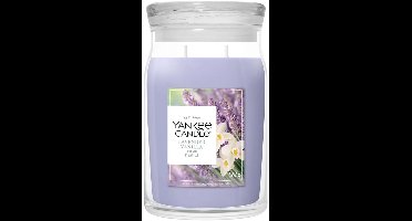 Yankee Candle - Lavender Vanilla Large Jar - tot 80 branduren