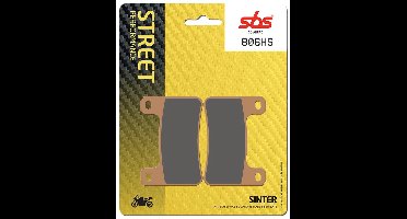 Sbs 806hs Gesinterde Remblokken Goud