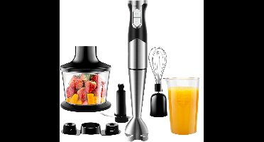 Core® Mixer staafmixer - Mixer - Mixer handmixer - Zilver- ‎25cm x 23cm x 14 cm