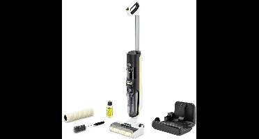 Kärcher FCV 4 Dry Extra - Elektrische Vloerreiniger - Looptijd accu: 45 min - Oppervlakteprestatie 200 m² - Stofzuiger & Dweil 3-in-1 Xtra!Clean -