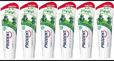 Prodent Tandpasta Junior - 6-13 jaar - Voordeelverpakking 6 x 75 ml