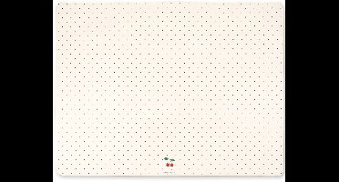 Konges sløjd vloermat - navy dot - 100x75 cm