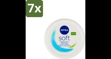 Nivea – Crème – Soft - 300 ml - Bulkverpakking - 7 stuks
