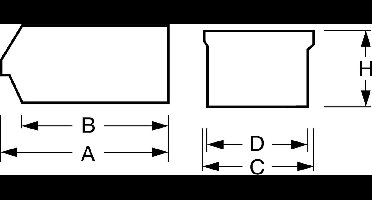 hünersdorff opbergbox met open voorzijde L 216/183 X B 102 X H 74...