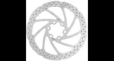 Ventura Remschijf 160 Mm 6-gaats Staal Zilver