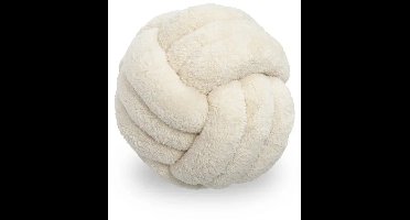 DeMoi Kussen | Sierkussen | Creme | Zacht | Decoratief | Katoenen Vulling | 22cm