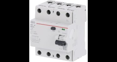 AEG aardlekschakelaar 4-Polig 40A 30mA FN440/A30