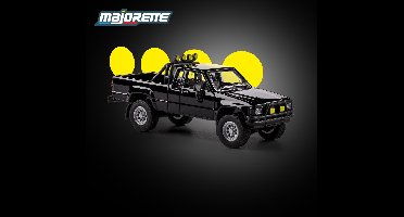 Toyota Hilux SR5 Pickup '85, zwart (Majorette Collection)