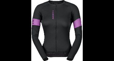 SCOTT Jersey Woman Endurance Pro LS Black liquid Purple