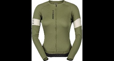 Scott Jersey Woman Endurance PRO LS Hay gn/co