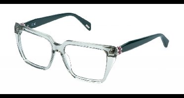 Police VPLR99 Grigio/verde lucido 55/15/140 WOMAN Brilmonturen