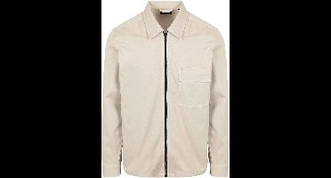 BOSS Overshirt Lorum Greige - Maat L - Heren