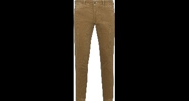 Suitable Chino broek Plato Corduroy Sand - Maat 50 - Heren - Ribstructuur - Volwassen mannen - Mannen broeken