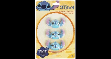 Disney Lilo en Stitch Face decoratieve stickerset van 3