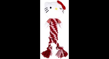 Honden speelgoed - Kauwspeelgoed voor honden - Hello Kitty - Rood - 11x27x9.5cm