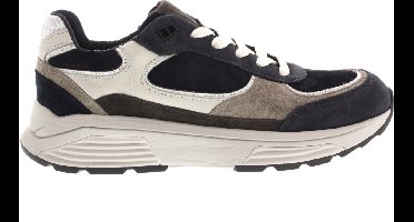Xsensible Manhattan Sneakers - Leer - Heren - Blauw - Maat 41