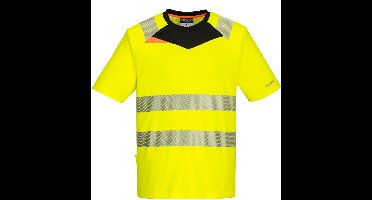 Portwest DX4 Hi-Vis T-shirt K/M DX413 - Geel/Zwart - 6XL