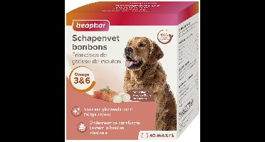 Beaphar Schapenvet Bonbons Zalm Maxi 245g