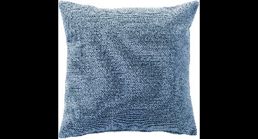 Dutch Decor - JULIO - buitenkussen 45x45 cm - waterafstotend en uv-bestendig - Quiet Harbor - blauw