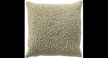 Dutch Decor LAURO - sierkussen 45x45 cm - Sage Green - groen - Inclusief binnenkussen - Luxe kussens voor woonkamer & bank