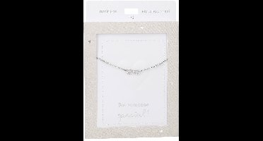Depesche - Ketting "Heart of Gold" - mot. 043 - Infinity sign - silver