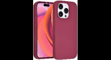 TUNIQ telefoonhoesje voor Apple iPhone 16 Pro - Siliconen backcover - Paars