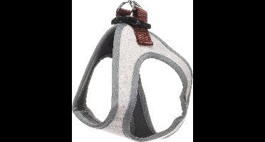 Hond Harnas Step&Go Nelson Grijs M 35cm 42cm