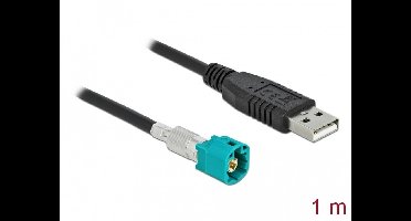 Kabel hsd z mannelijk naar usb 2.0 type-a mannelijk 1 m