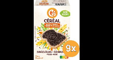 Céréal Hagelslag Puur - 9 x 200 gr - Voordeelverpakking
