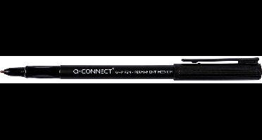 Q-CONNECT OHP marker, permanent, medium, zwart