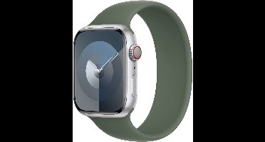 Apple Siliconen solobandje voor de Apple Watch | 44/45/46/49 mm - Maat 6 - Cypress
